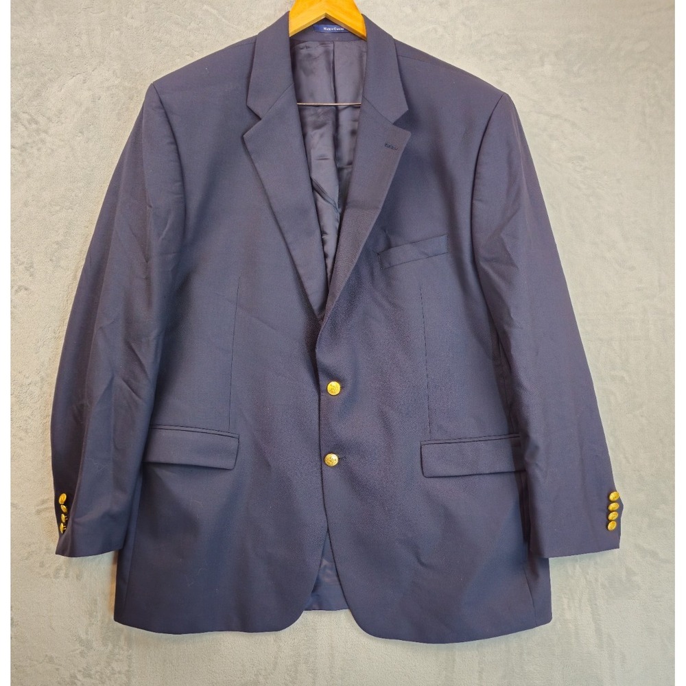 Polo University Club by Ralph Lauren Navy Blazer Gold Buttons Men 50R Canada